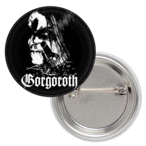 Малък размер значка на Gorgoroth с вокала