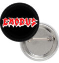 Малка значка на Exodus за рокерско яке