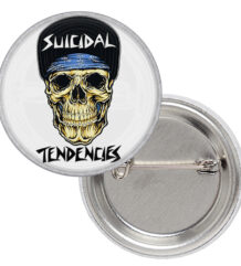 Значка на Suicidal Tendencies с черепа
