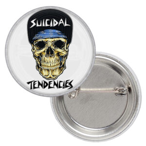 Значка на Suicidal Tendencies с черепа