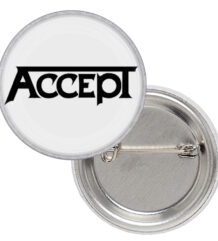Значка на Accept с надписа, малък размер