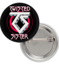 Олд скул значка на легендите Twisted Sister