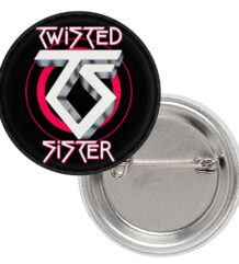 Олд скул значка на легендите Twisted Sister