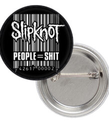Значка на Slipknot "People=Shit"