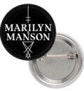 !!!Значка на Marylin Manson с новото лого