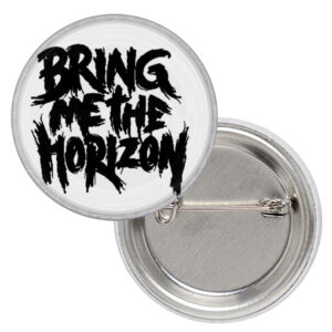 Значка на Bring Me The Horizon с черно лого
