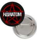Значка на Hämatom с надписа в пентаграма