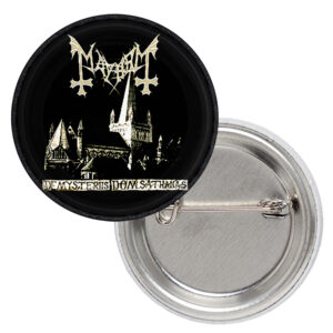 Значка Mayhem "De Mysteriis Dom Sathanas"