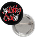 Малка значка на Motley Crue с черепи