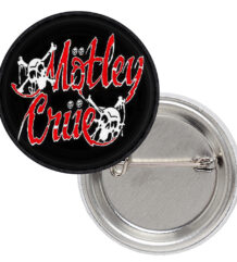 Малка значка на Motley Crue с черепи