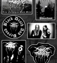 Самозалепващи се стикери на Darkthrone