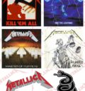 Стикер пакет на Metallica от 6 броя лепенки