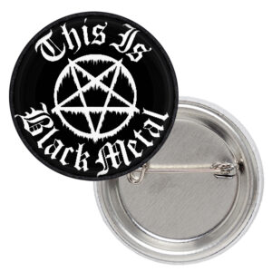 Значка в сатанински стил Black metal