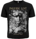 Черна метъл тениска Paradise Lost с обложката на албума Draconian Times отпред