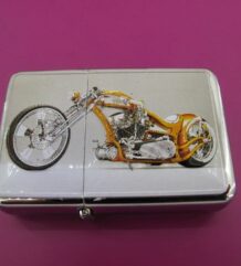 Запалка тип Zippo с мотор чопър