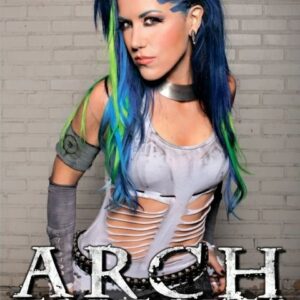 Плакат с вокала на Arch Enemy (Alissa White)