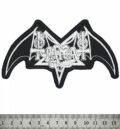 Бродирана метъл нашивка Tiamat Logo с крила на прилеп