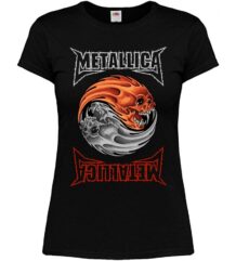 Дамска качествена тениска на Metallica