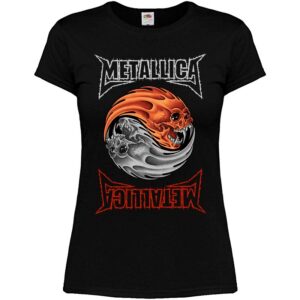 Дамска качествена тениска на Metallica