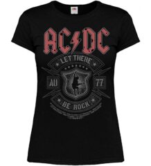 Дамска тениска  AC/DC "Let There Be Rock"
