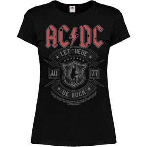 Дамска тениска  AC/DC "Let There Be Rock"