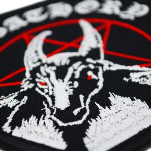 Метъл нашивка Bathory Goat Pentagram - Hover Image