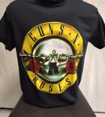 Тениска на Guns 'N' Roses с класическото лого