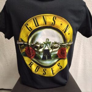 Тениска на Guns 'N' Roses с класическото лого