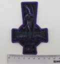 Метъл нашивка Cradle of Filth Midian Cross във форма на обърнат кръст