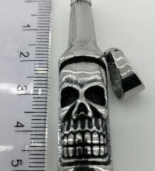 Медальон висулка череп тип отварачка