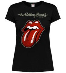 Дамска тениска на Rolling Stones с езика
