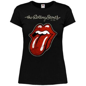 Дамска тениска на Rolling Stones с езика