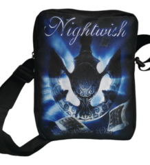 Черна метъл мъжка чанта Nightwish с маската от Dark Passion Play
