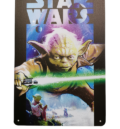 !!!Интериорна картина Star Wars Йода от метал