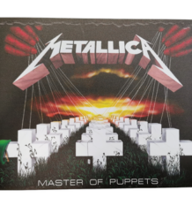 Метална табела Metallica Master of Puppets с обложка на албум
