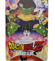 Метална табела Dragon Ball Z Lord Slug с Гоку и злодеи