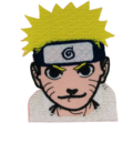 Висококачествена бродирана нашивка Naruto Shippuden Anime на Наруто
