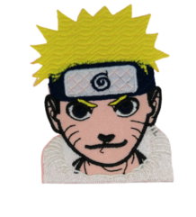 Висококачествена бродирана нашивка Naruto Shippuden Anime на Наруто