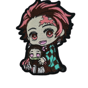 Везана нашивка Tanjiro Kamado Demon Slayer с Танджиро и Незуко