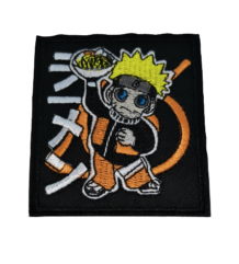 Цветна бродирана нашивка Naruto Ramen Ichiraku с Наруто и купа рамен