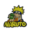 Цветна забавна нашивка Naruto Gama-chan с Наруто и жабата Гама-чан