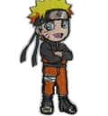 Бродирана нашивка Naruto Shippuden Full Body с Наруто в цял ръст