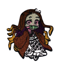 Малка бродирана нашивка Nezuko Kamado Demon Slayer
