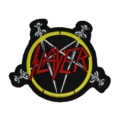 Метъл нашивка Slayer Eagle Logo с бродиран орел и мечове