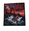 Везана оригинална нашивка пач на Dio Holy Diver в червено и синьо