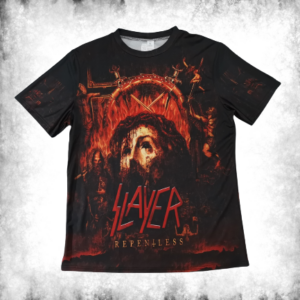 Цялостно щампована тениска на Slayer - 5 Евро