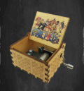 !!!One Piece музикална кутийка от дърво