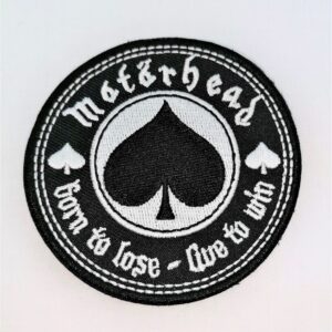 метъл нашивка Motörhead Ace of Spades оригинален бродиран пач