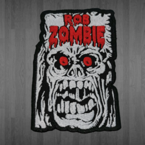 метъл нашивка Rob Zombie Zombie Face везан лицензиран пач