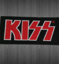 оригинална рок нашивка KISS бродирано лого